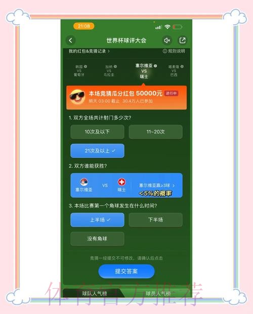 深度解读世界杯竞猜官网的热门选项 深度解读世界杯竞猜官网的热门选项